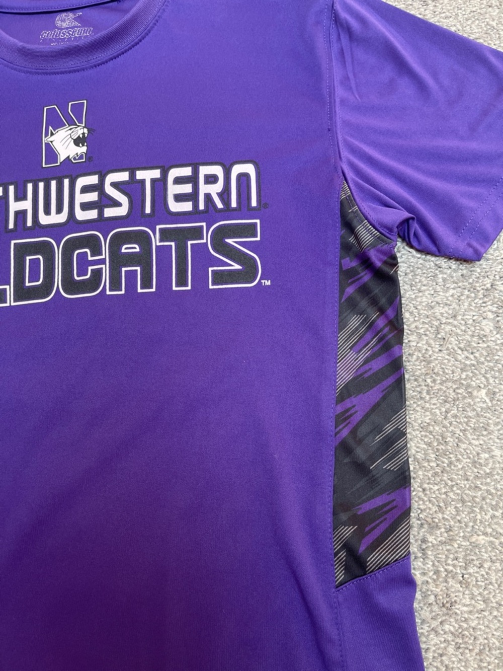Northwestern Wildcats Jersey Knit by Colosseum - Youth 20 (women’s medium) - Picture 5 of 9